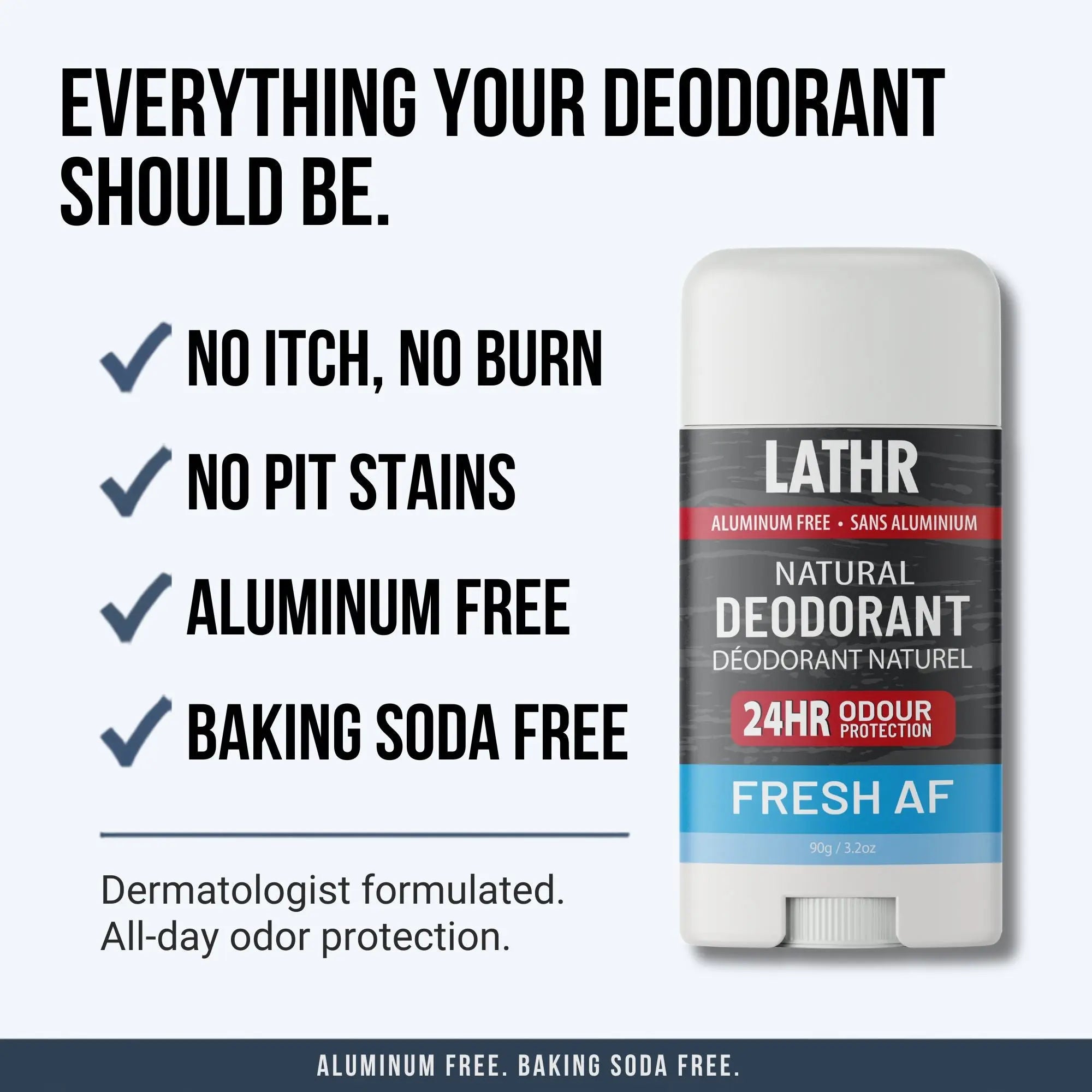 Natural Deodorant Fresh AF