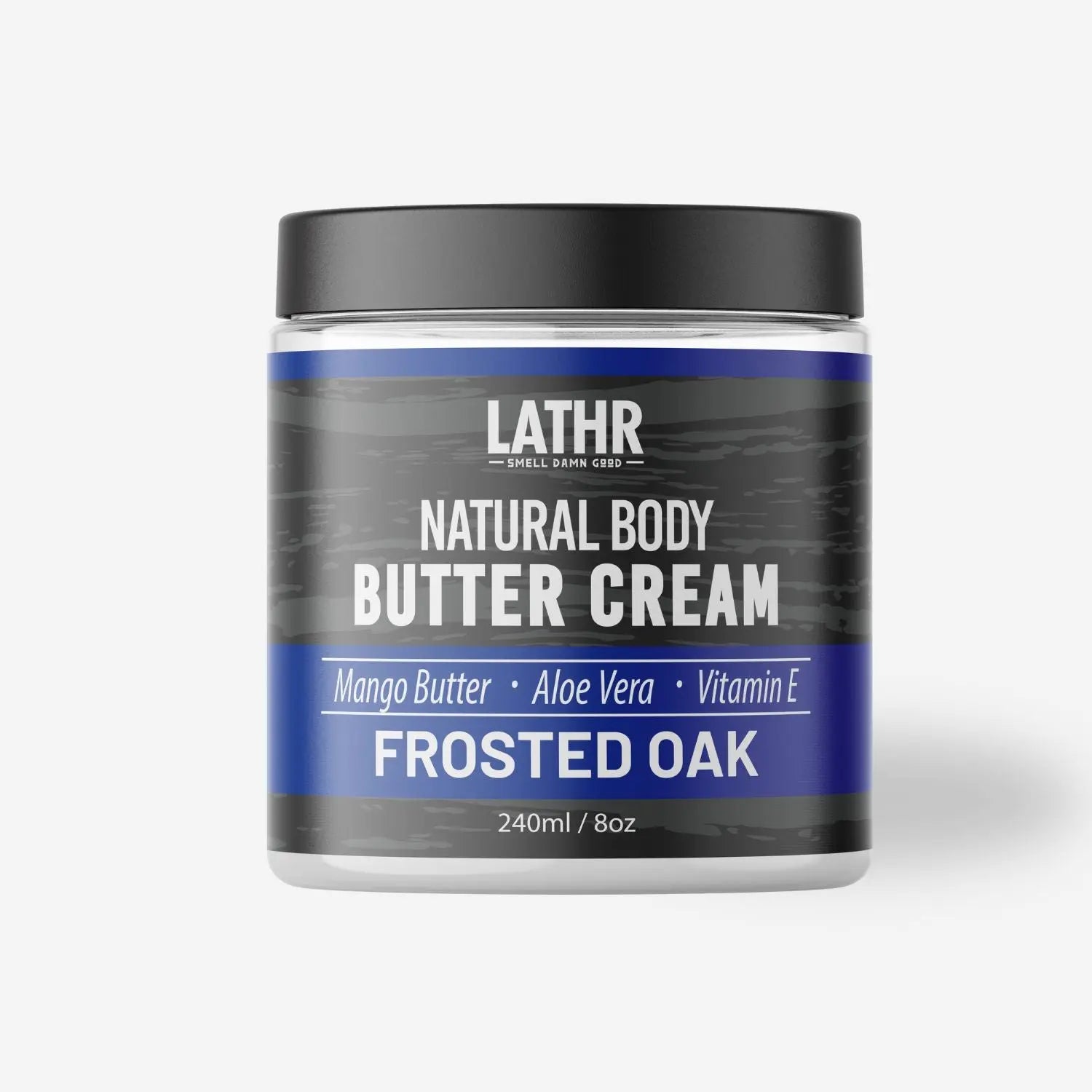 Body Butter Cream Frosted Oak 8oz LATHR Made In Canada