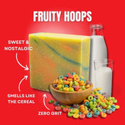 Fruity Hoops Soap Bar LATHR Made In Canada