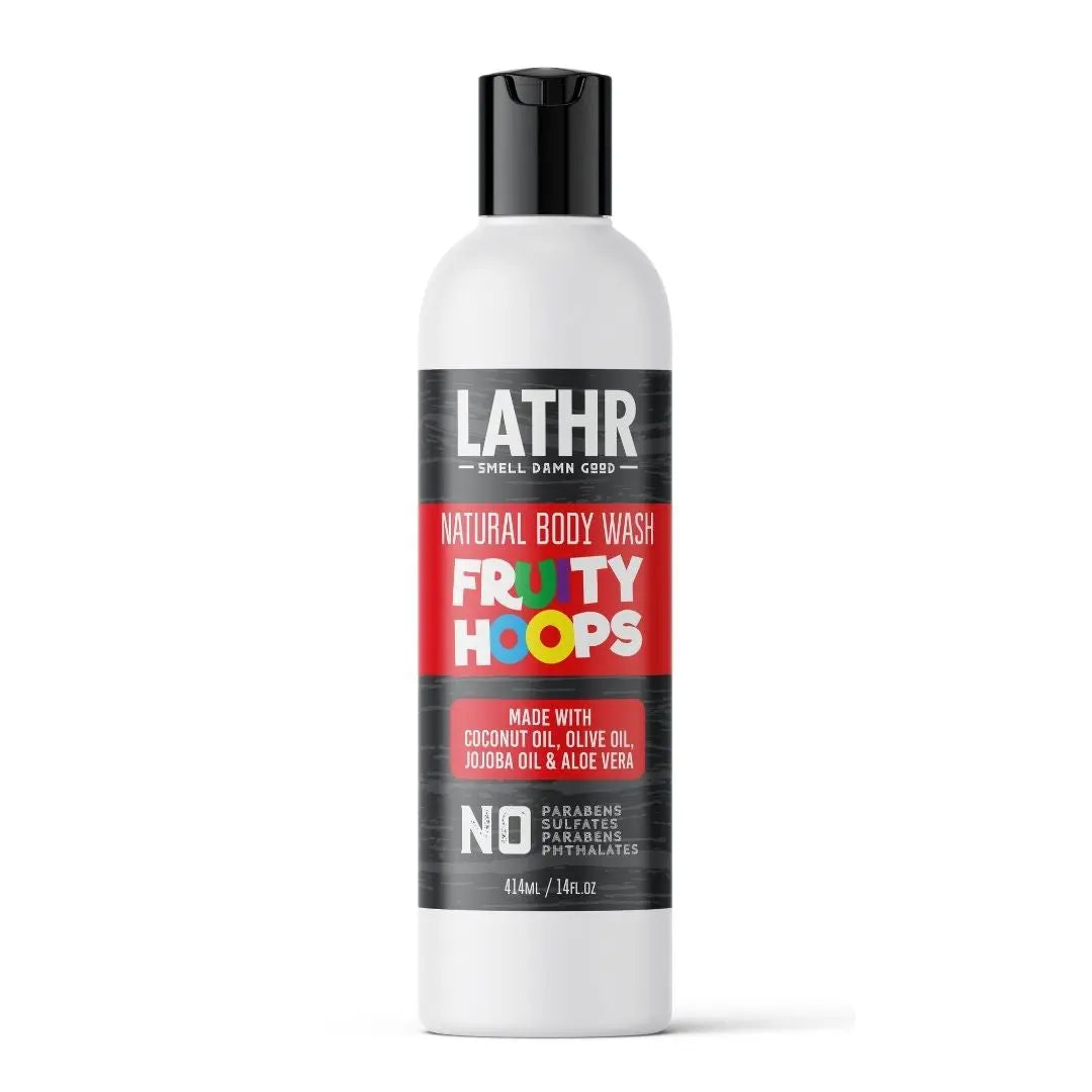 Fruity Hoops Body Wash LATHR Made In Canada