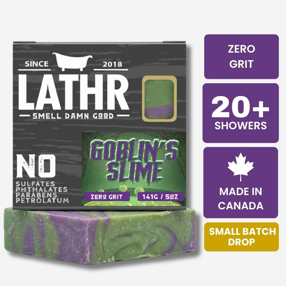 Goblin Slime Soap Bar LATHR Made In Canada