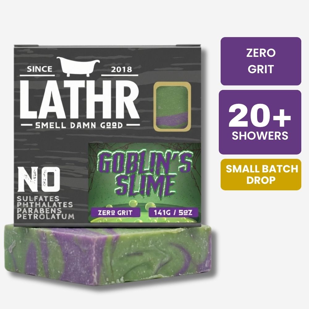 Goblin Slime Soap Bar LATHR Made In Canada
