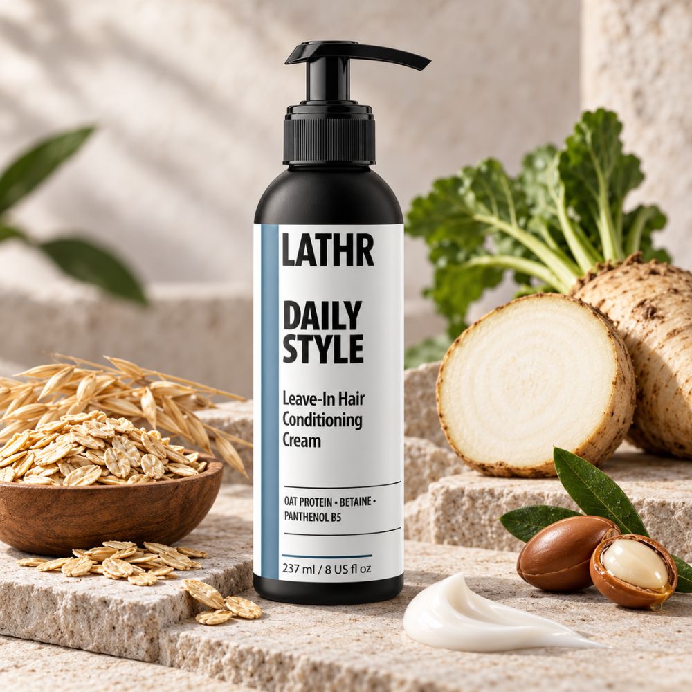 Leave-In Hair Conditioning Cream LATHR Made In Canada