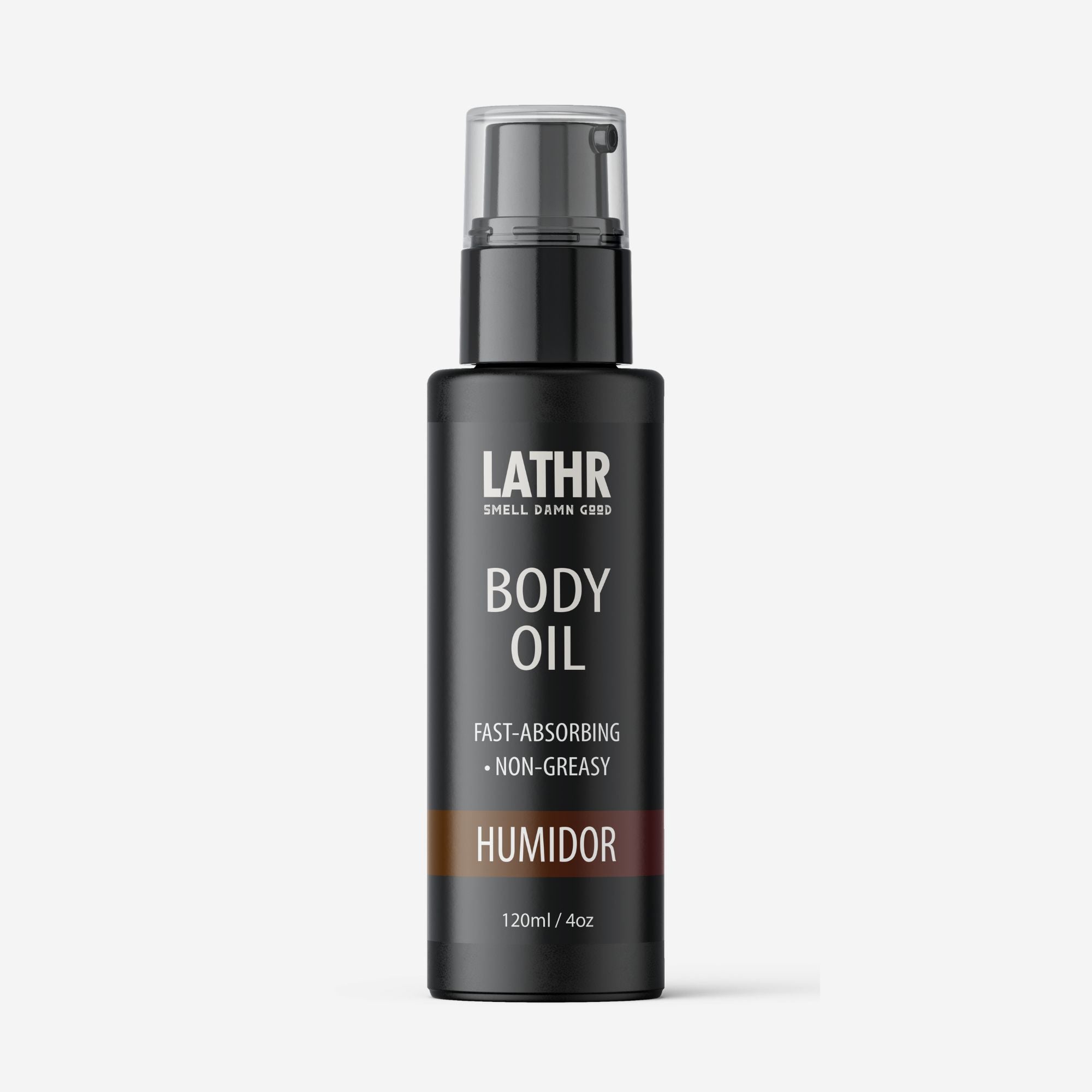 Humidor Body Oil LATHR Made In Canada