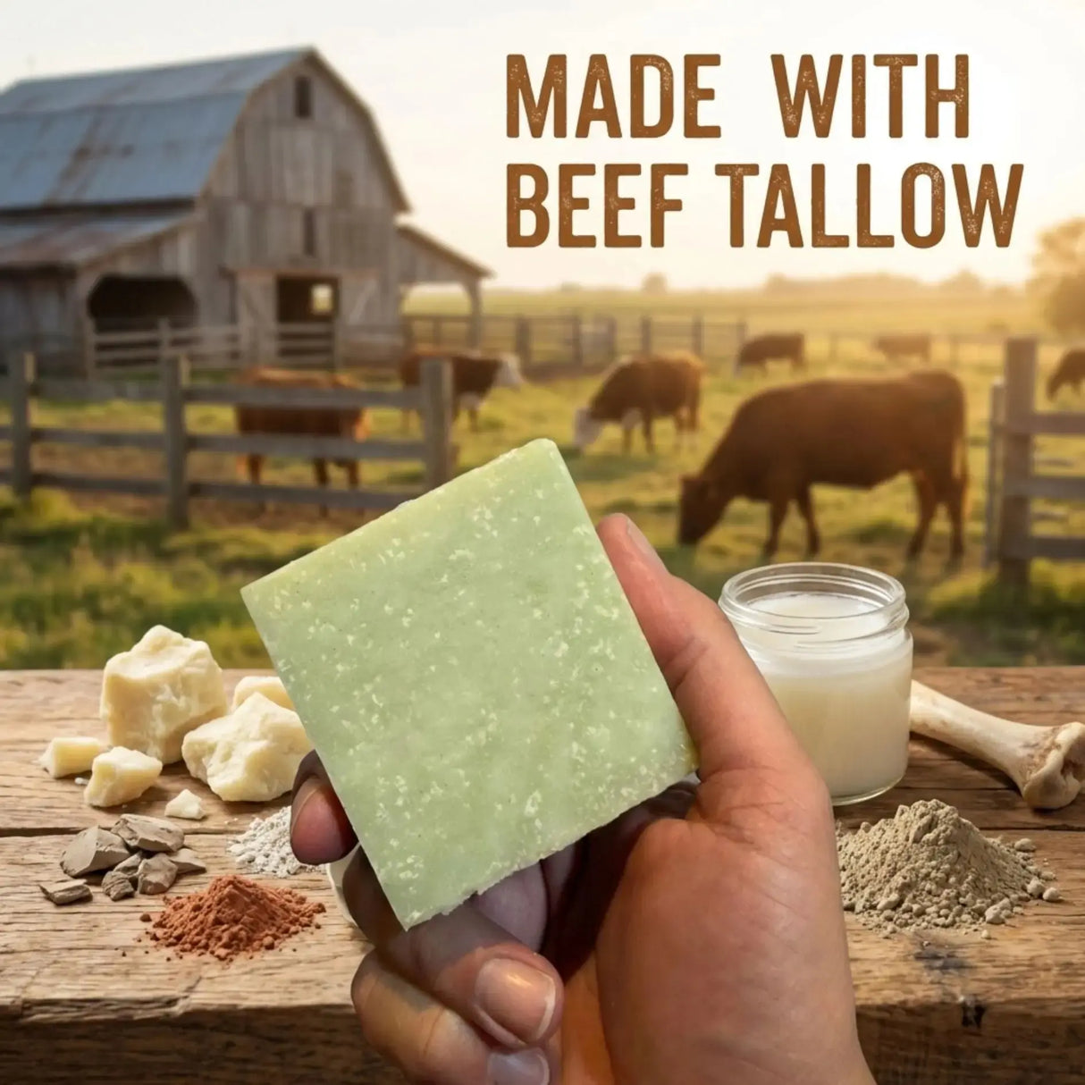 Ironwood Tallow Soap Bar LATHR Made In Canada