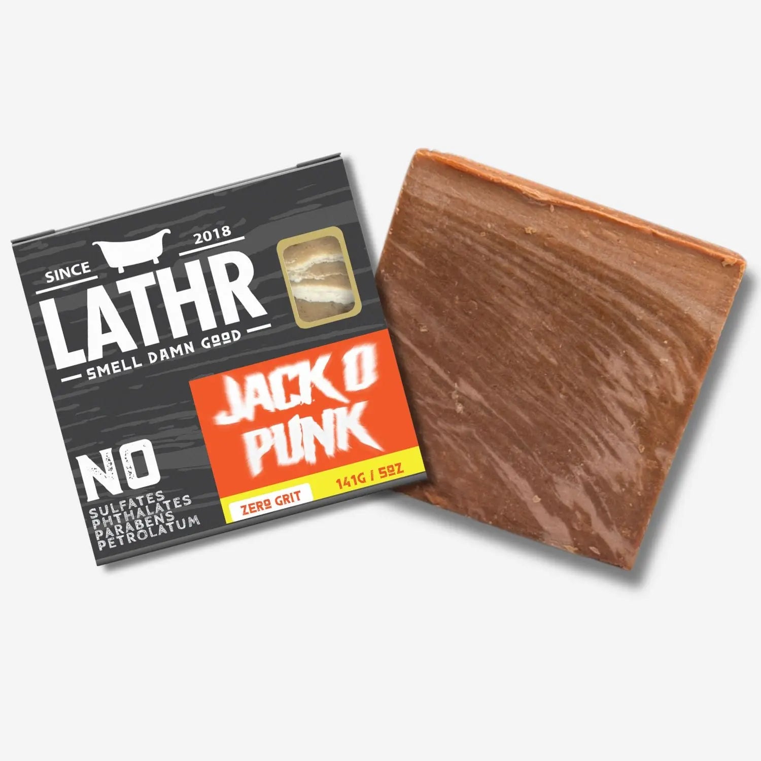 Jack O Punk Soap Bar LATHR Made In Canada