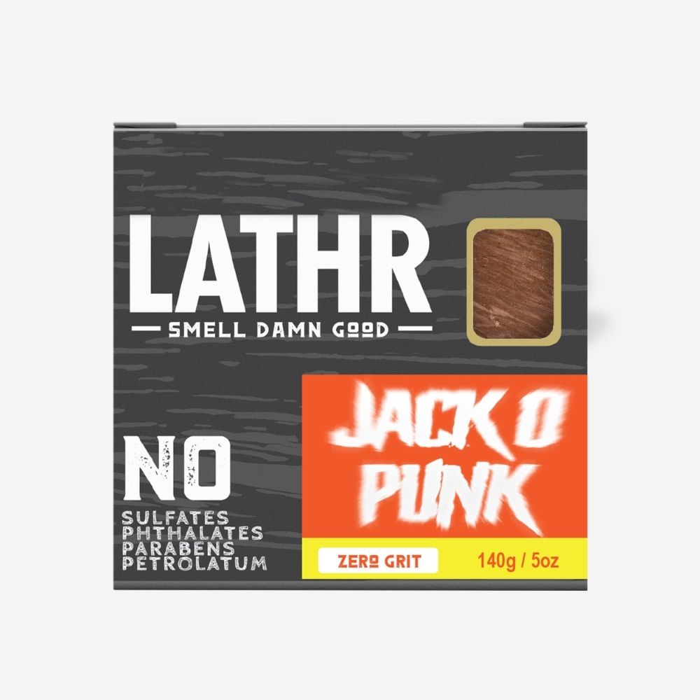 Jack O Punk Soap Bar LATHR Made In Canada