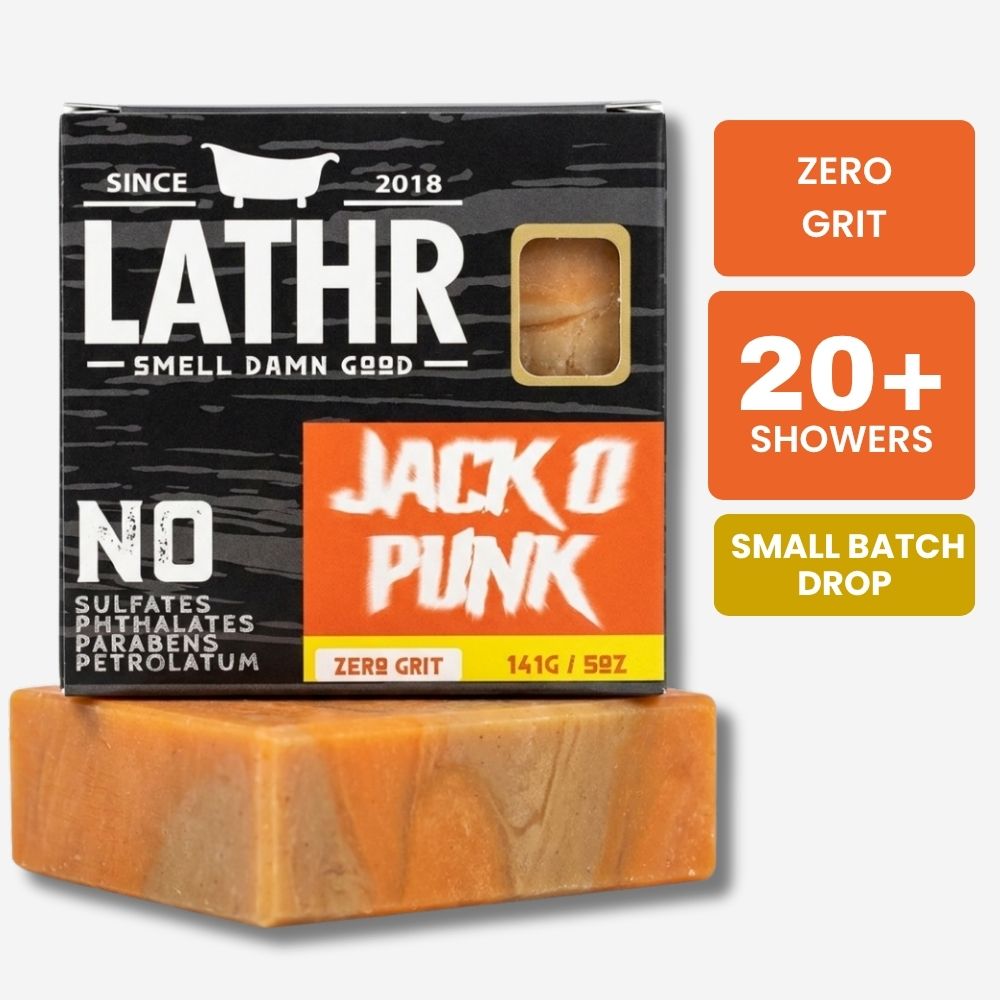 Jack O Punk Soap Bar LATHR Made In Canada