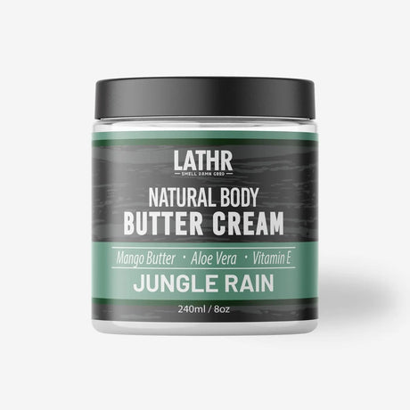 Body Butter Cream Jungle Rain LATHR Made In Canada