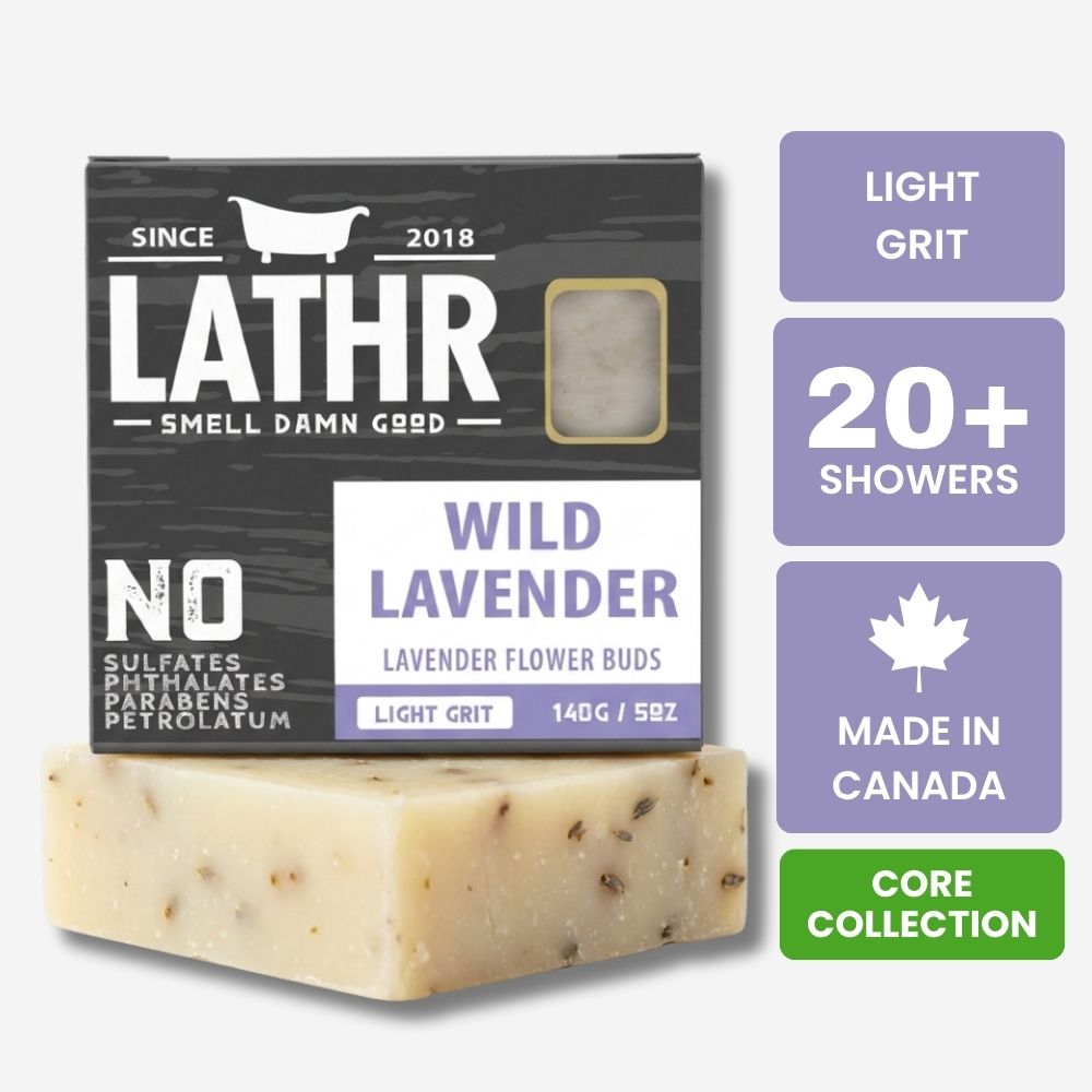 Wild Lavender Soap Bar LATHR Made In Canada