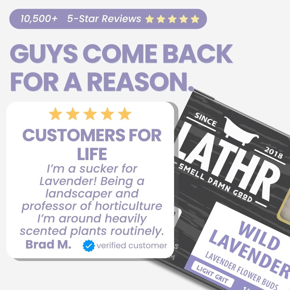 Wild Lavender Soap Bar LATHR Made In Canada