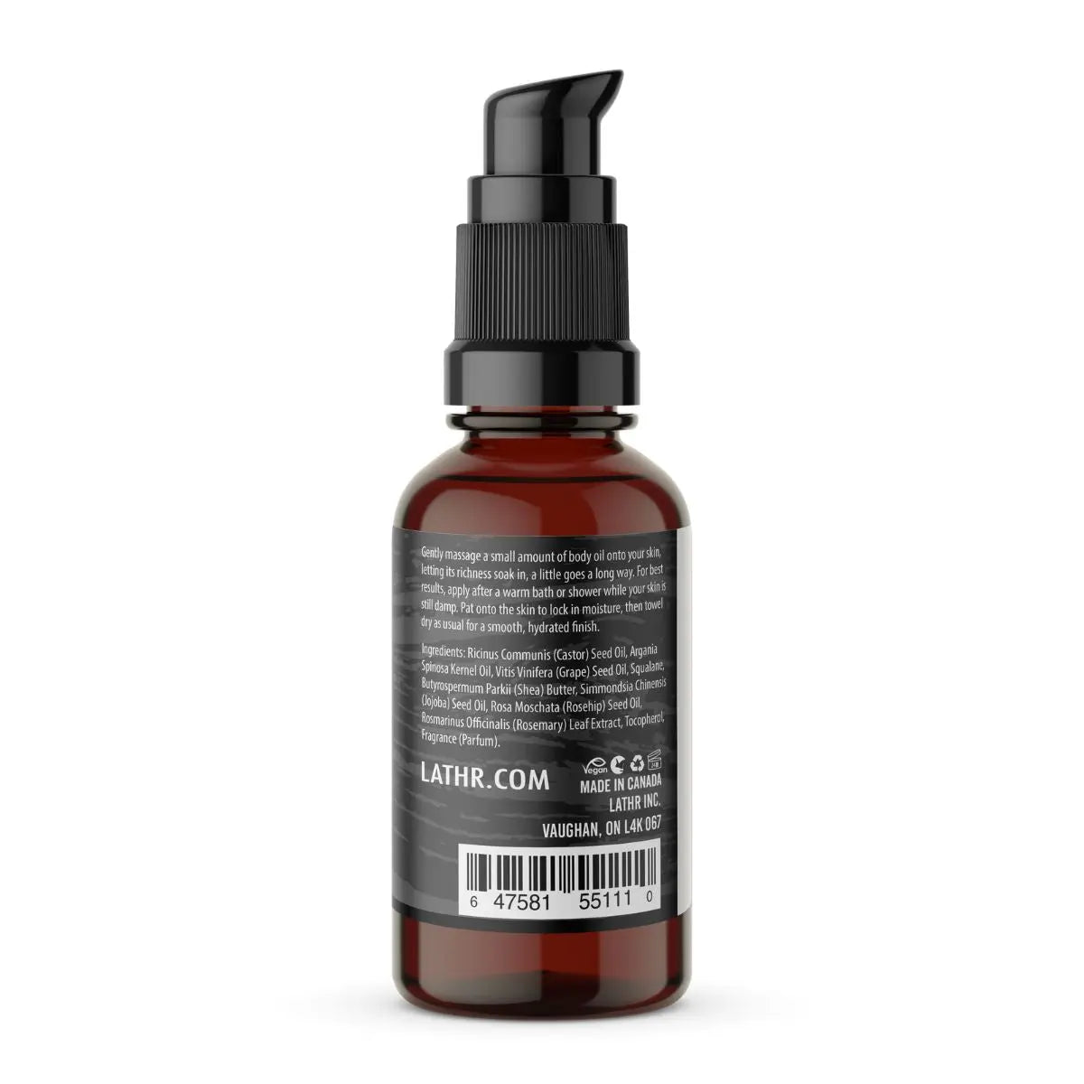 Men's Body Oil LATHR