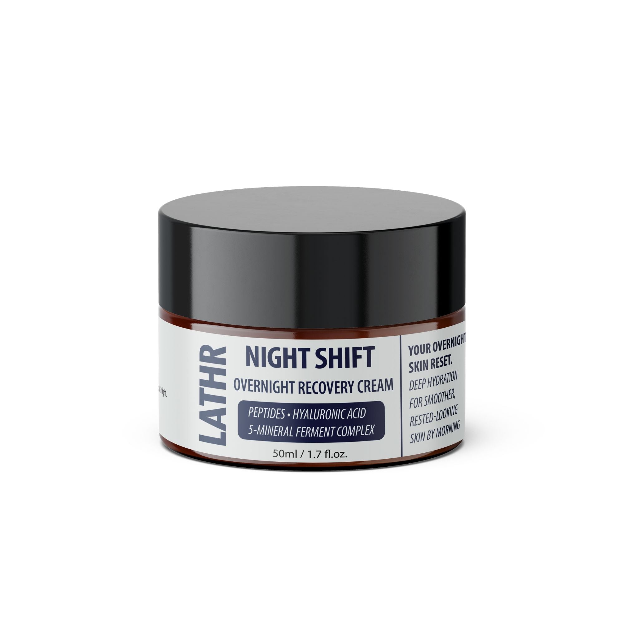 Night Shift Overnight Recovery Cream LATHR Made In Canada