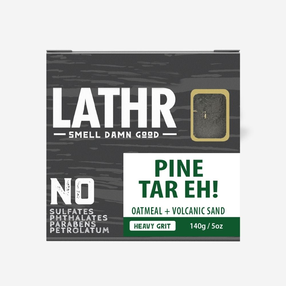 Pine Tar Eh! Soap Bar LATHR Made In Canada