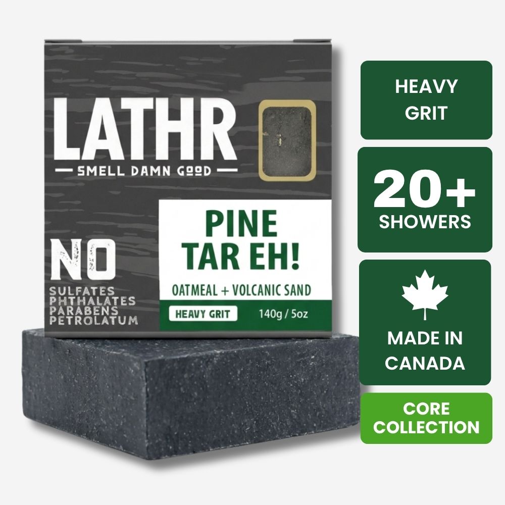 Pine Tar Eh! Soap Bar LATHR Made In Canada