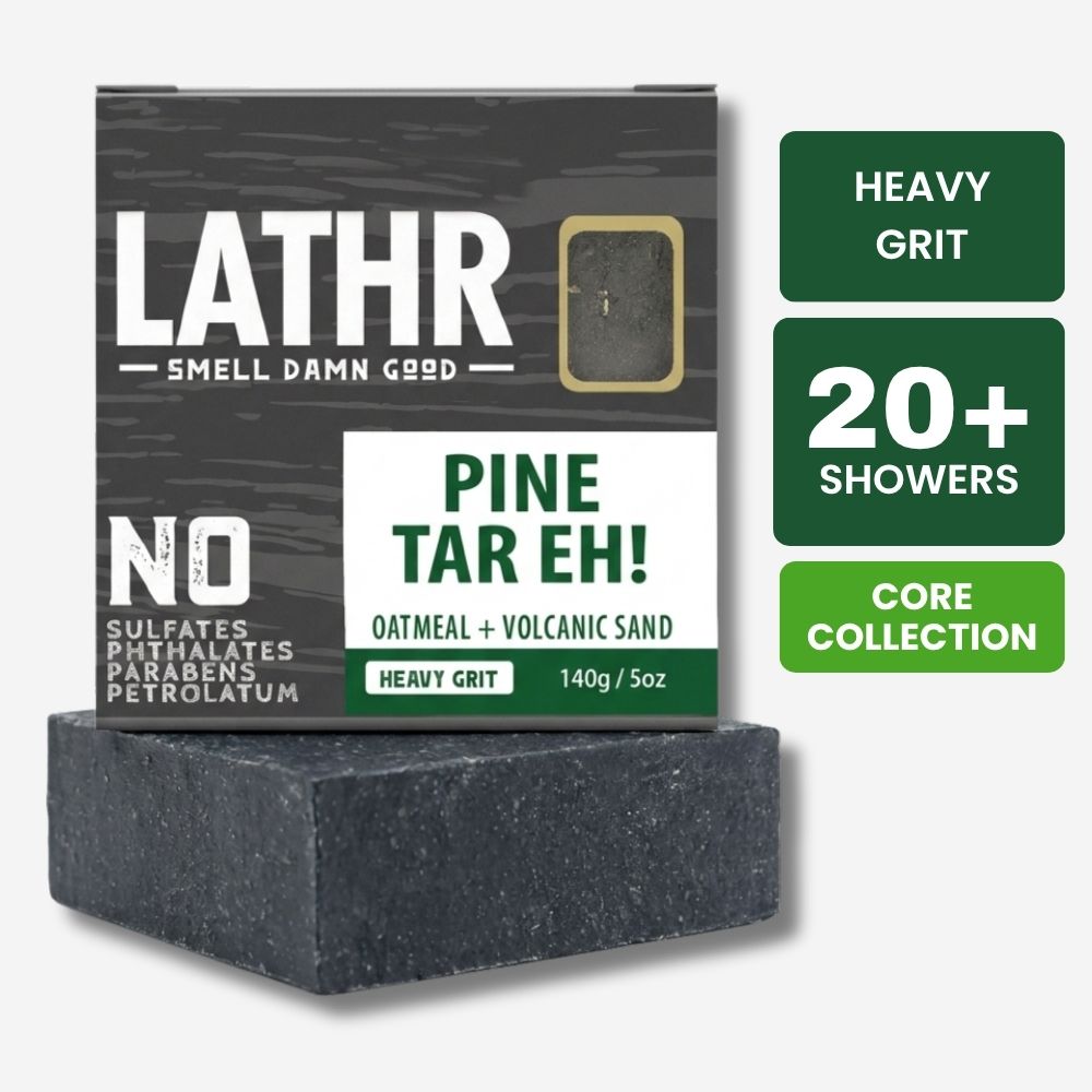 Pine Tar Eh! Soap Bar LATHR Made In Canada