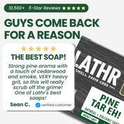 Pine Tar Eh! Soap Bar LATHR Made In Canada