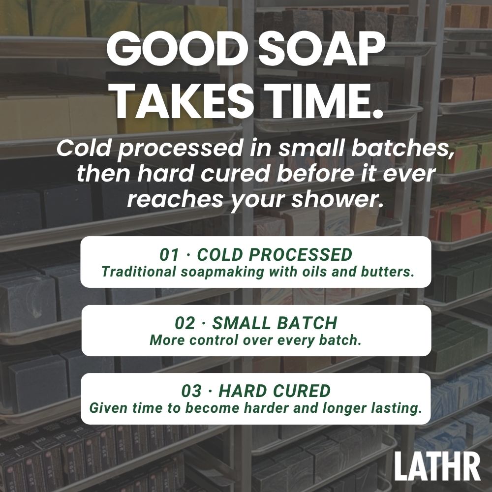 Pine Tar Eh! Soap Bar LATHR Made In Canada