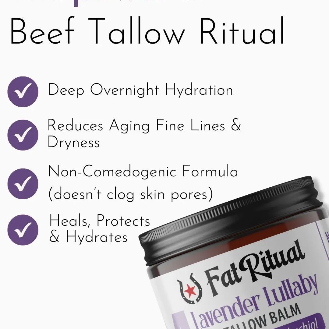 Lavender Lullaby Tallow Balm LATHR Made In Canada