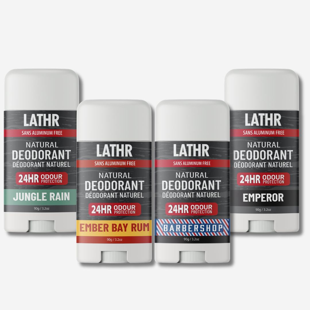 Power Glide Deodorant 4-Pack Fast Bundle Made In Canada