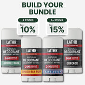 Power Glide Deodorant 4-Pack Fast Bundle Made In Canada