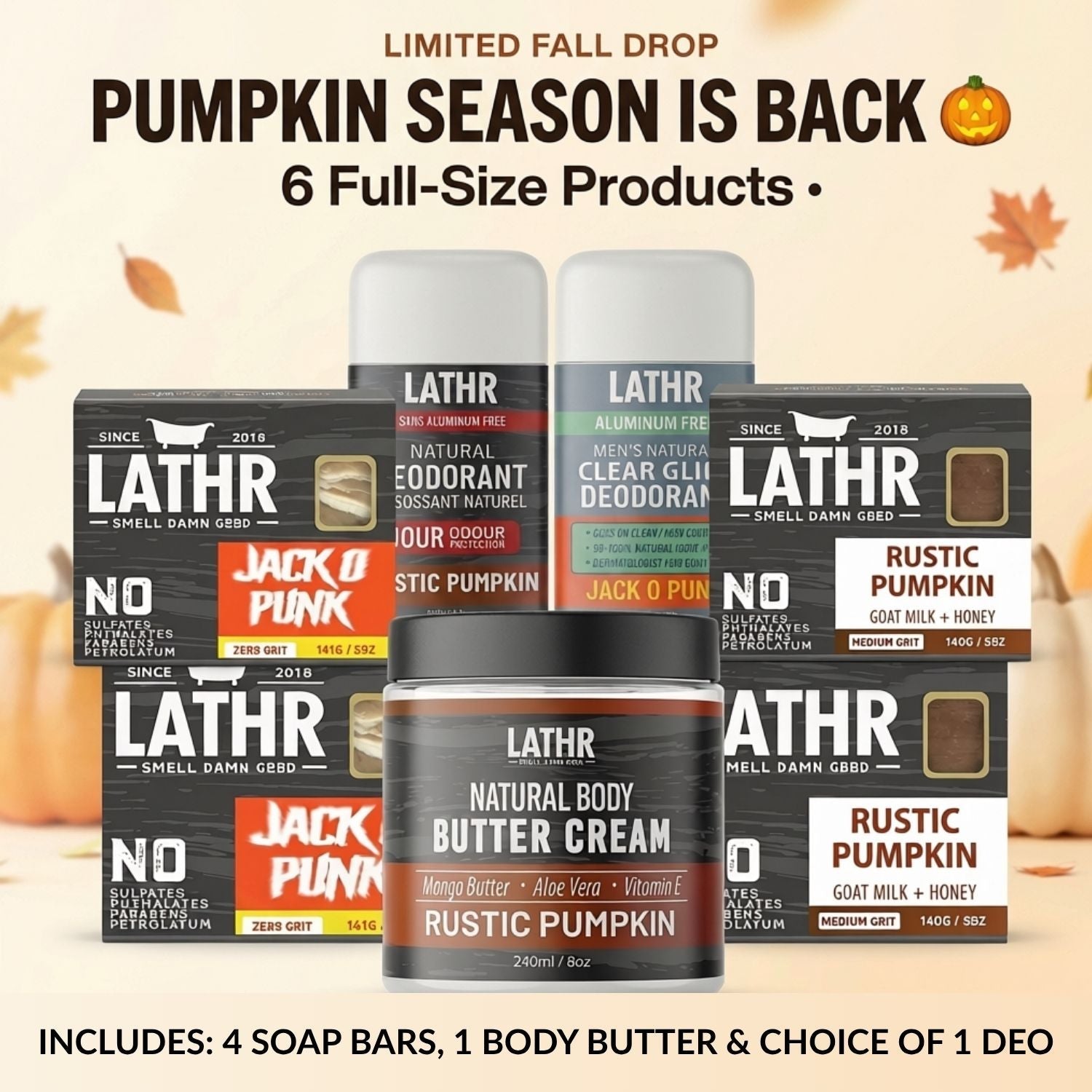 Pumpkin Stash 🎃 LATHR Made In Canada