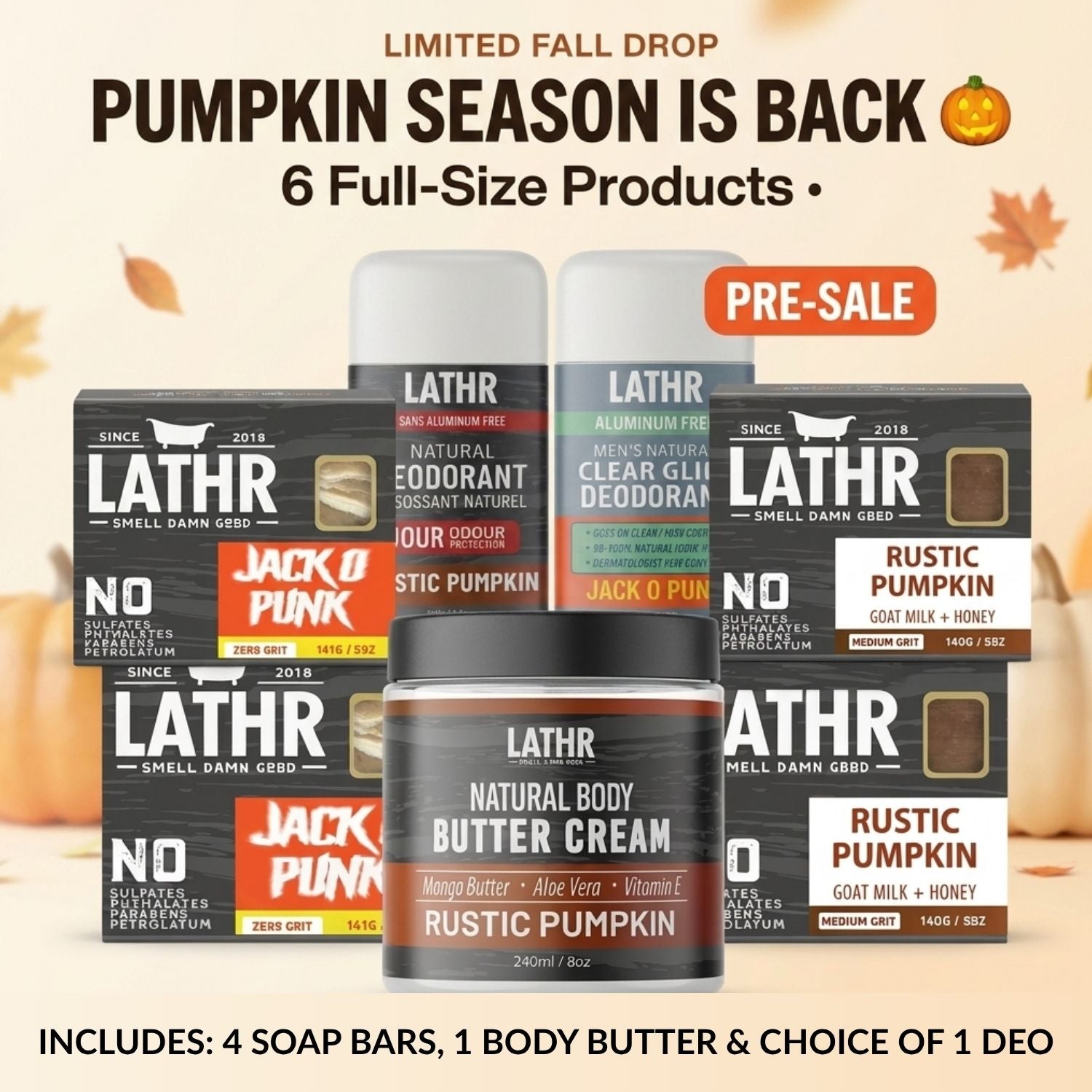 Pumpkin Stash 🎃 LATHR Made In Canada
