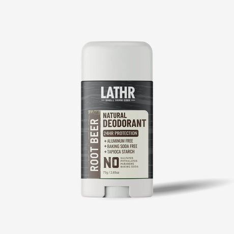 Natural Deodorant Root Beer LATHR Made In Canada