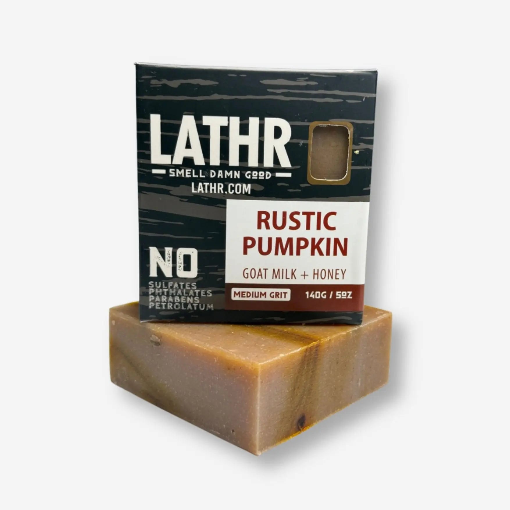 Rustic Pumpkin Soap Bar LATHR Made In Canada
