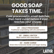 Rustic Pumpkin Soap Bar LATHR Made In Canada