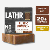 Rustic Pumpkin Soap Bar LATHR Made In Canada