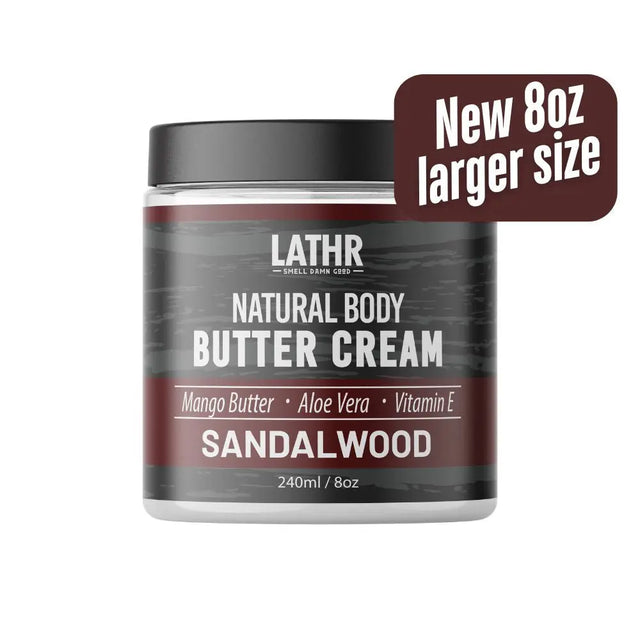 Body Butter - Sandalwood Bourbon 8oz LATHR