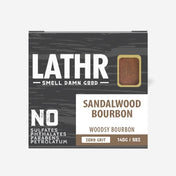 Sandalwood Bourbon Soap Bar LATHR Made In Canada