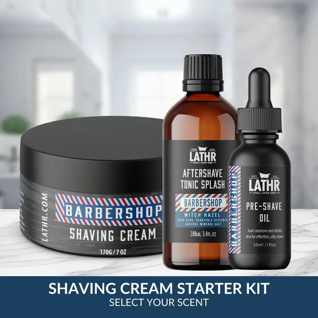 Barbershop Shaving Kit Shaving Cream LATHR - Main Image