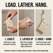 Soap Saver Pouches — 2 Pack LATHR Made In Canada