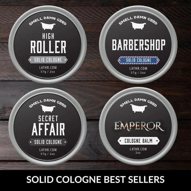 Solid Cologne Best Sellers Bundle LATHR