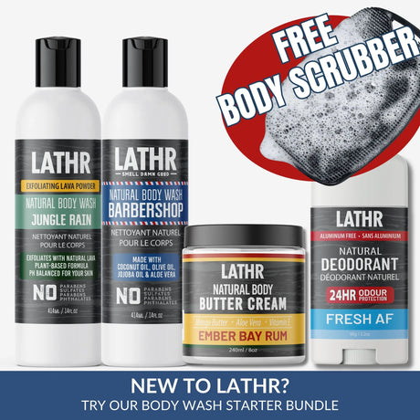 Starter Body Wash Bundle LATHR Made In Canada