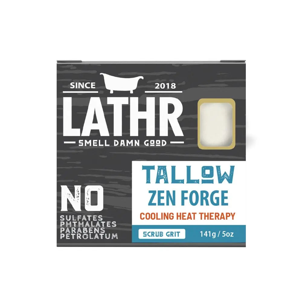 Tallow Zen Forge Soap Bar LATHR Made In Canada