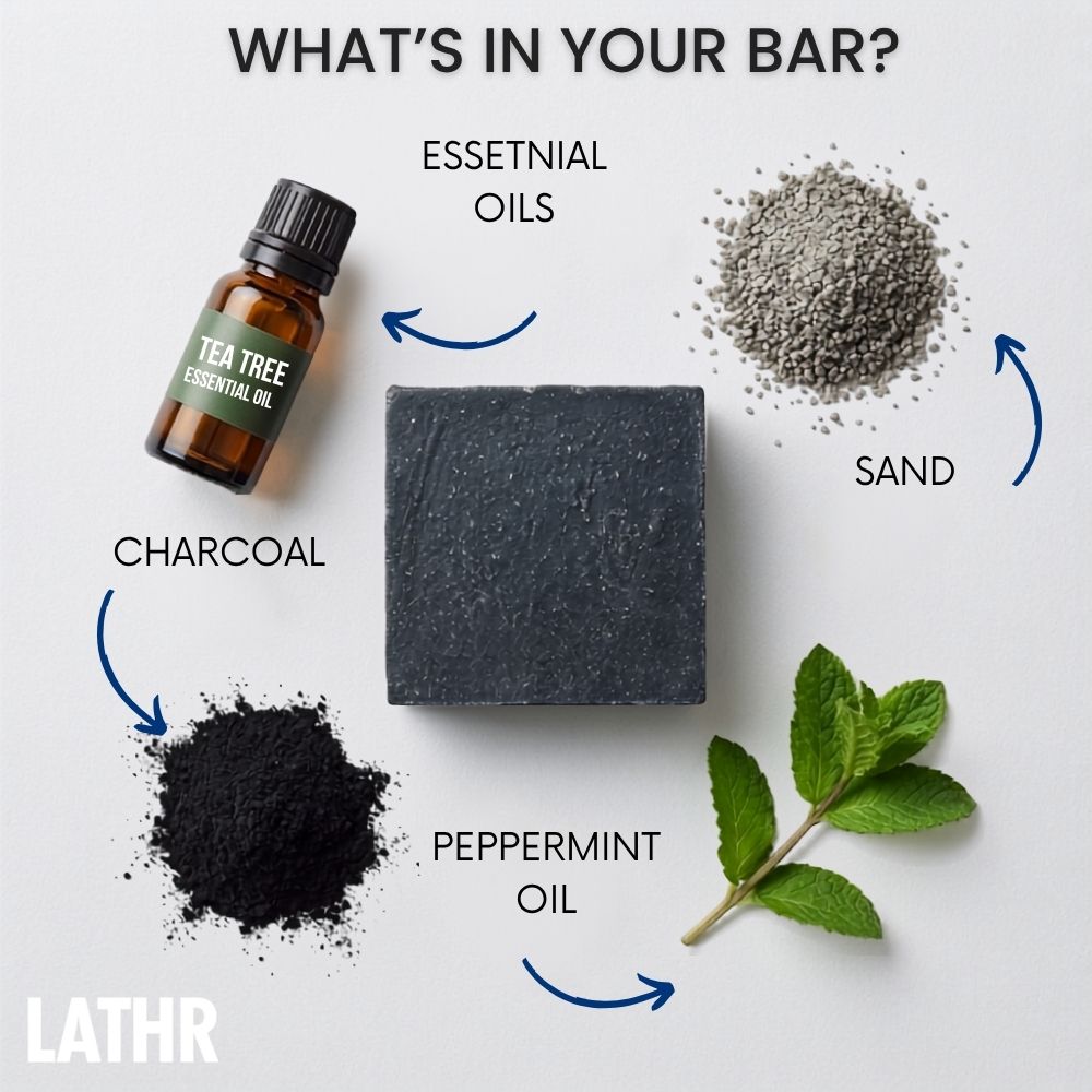 Tea Tree Mint Soap Bar LATHR Made In Canada