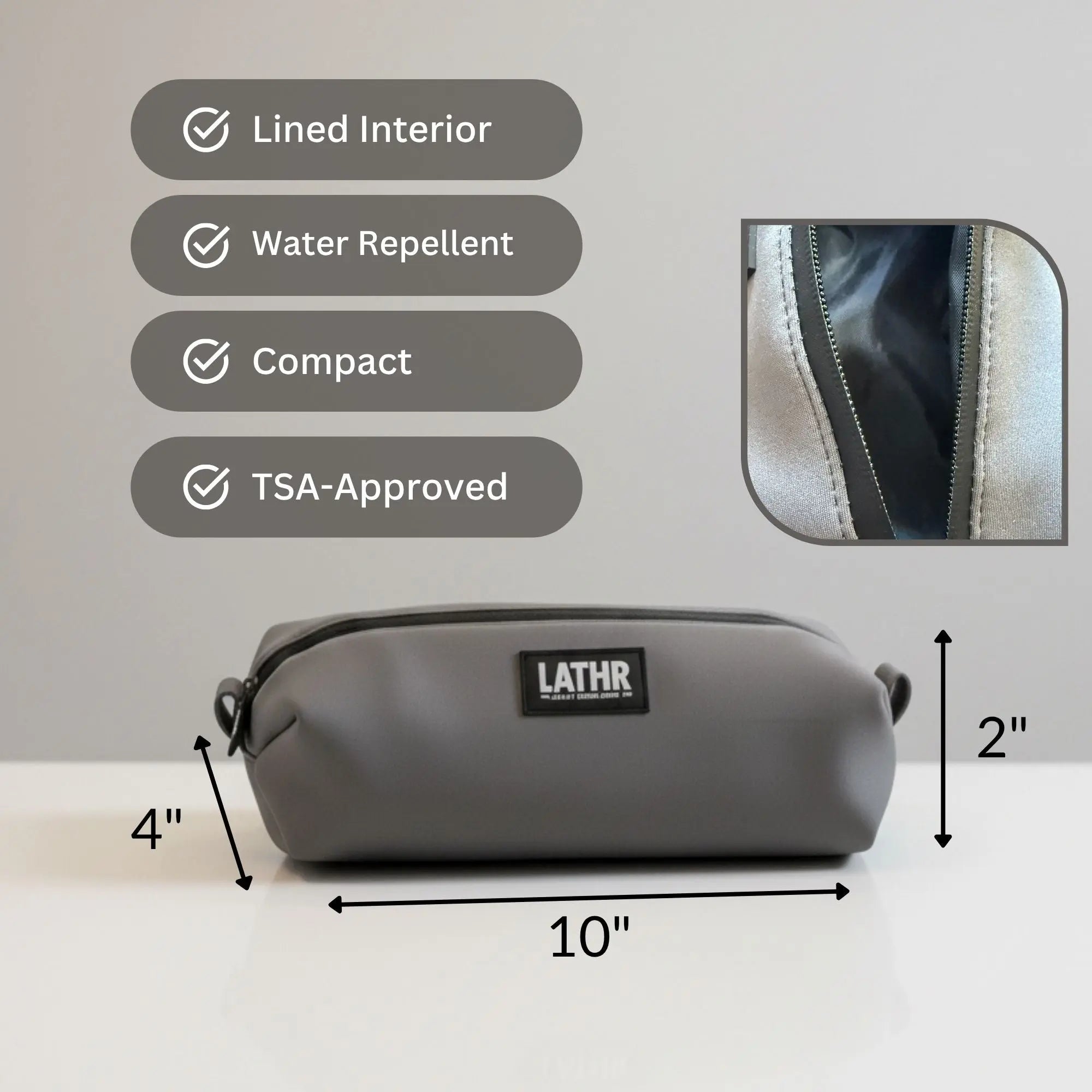 The Dopp Mini Bag LATHR Made In Canada