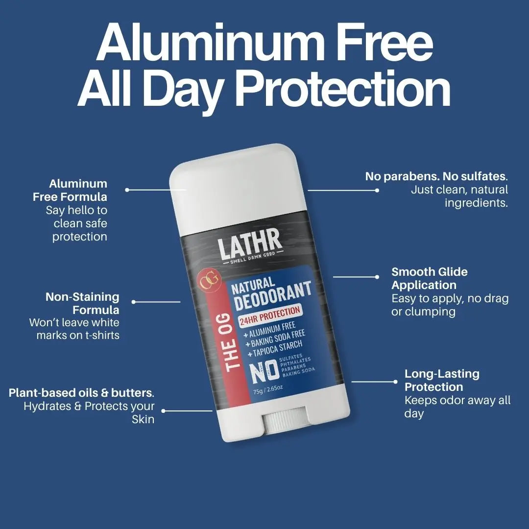 Natural Deodorant The OG LATHR Made In Canada