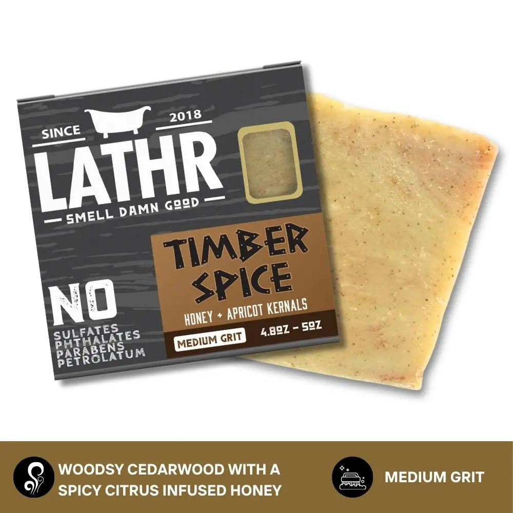 Timber Spice Soap Bar LATHR