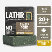 Timber Tonic Soap Bar LATHR Made In Canada