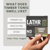 Timber Tonic Soap Bar LATHR Made In Canada