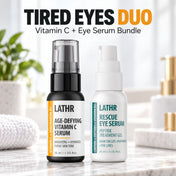 Tired Eyes Routine - Vitamin C + Eye Serum Bundle LATHR Made In Canada