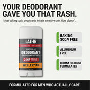 Natural Deodorant Wellerman