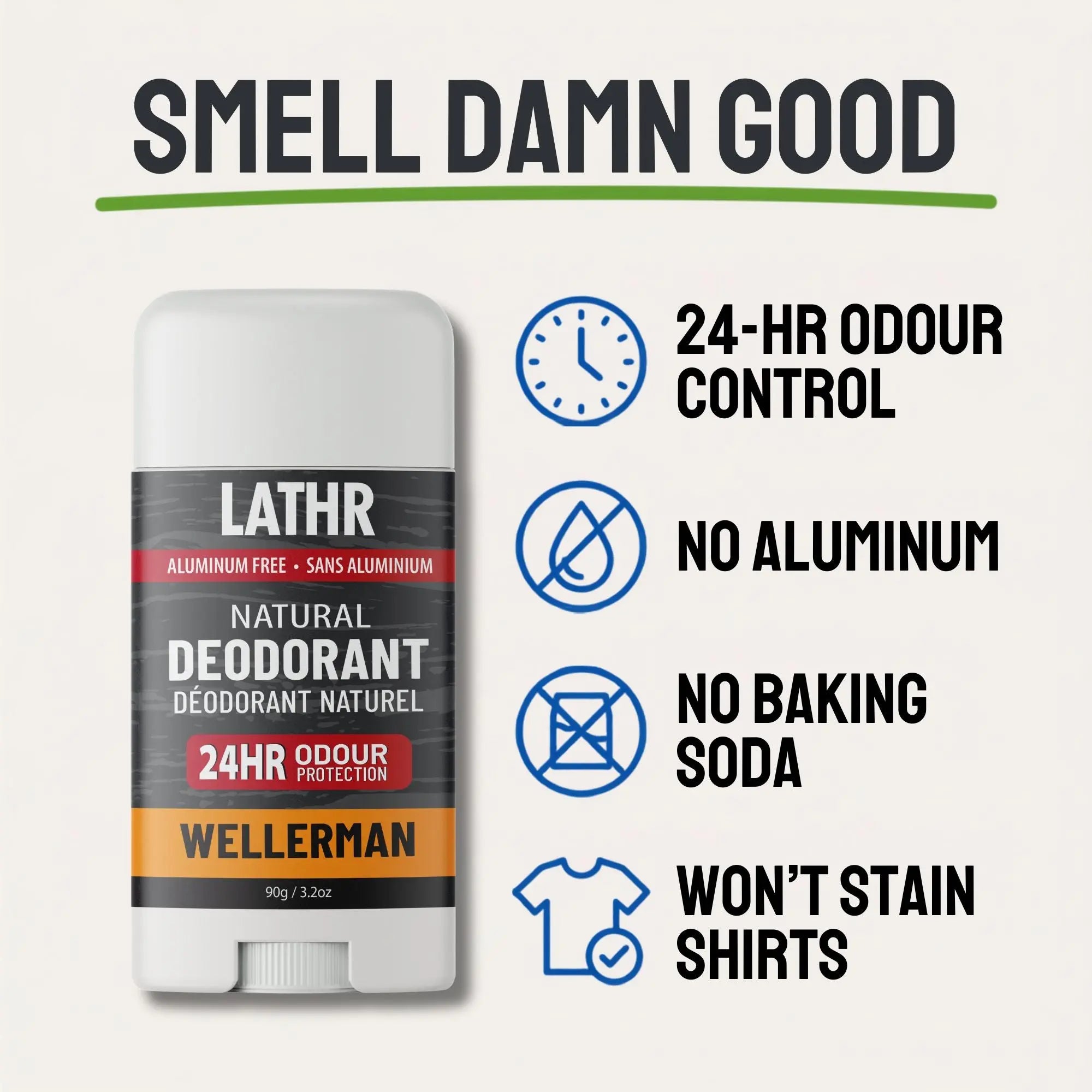 Natural Deodorant Wellerman