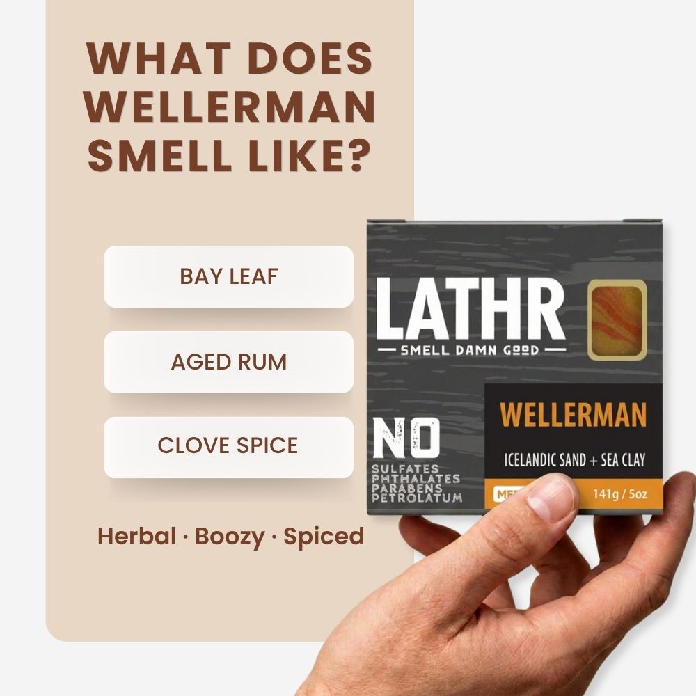 Wellerman Soap Bar LATHR Made In Canada