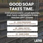 Wellerman Soap Bar LATHR Made In Canada