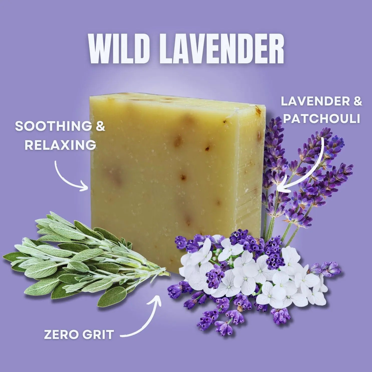 Wild Lavender Soap Bar LATHR Made In Canada